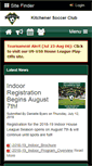 Mobile Screenshot of kitchenersoccerclub.com